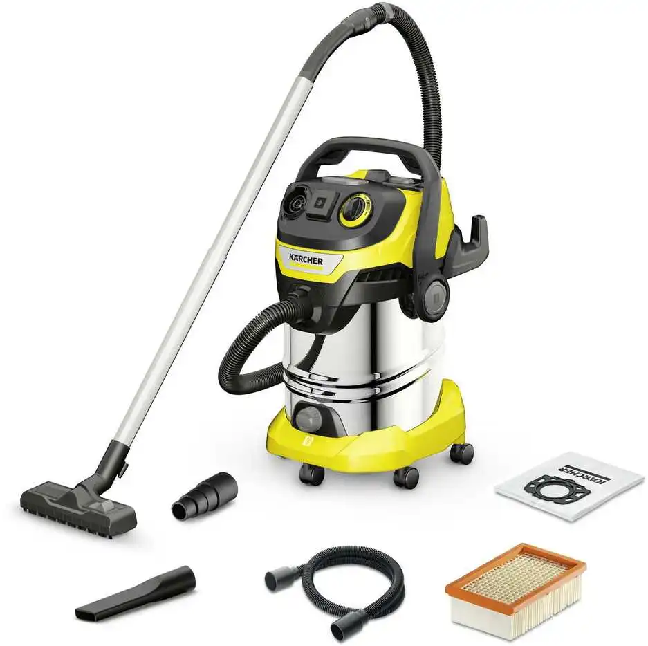 KARCHER Profesionalaus dulkių siurblio Kärcher WD 6 P S nuoma nuoma Kaune - profesionali valymo įranga nuo 10€/para
